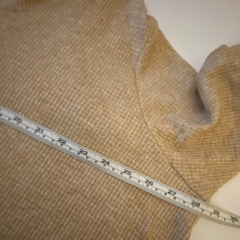 Soft Surroundings Women's Cream Cowl Neck Sweater size 3X - Picture 6 of 8